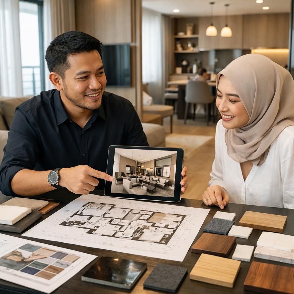 arsitek interior profesional di surabaya yang menyediakan desain rumah dan apartemen modern serta fungsional sesuai kebutuhan anda.